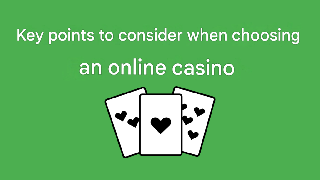 How to Choose an Online Casino: 5 Key Points to Consider