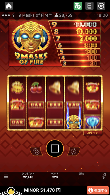 9 Masks of Fire