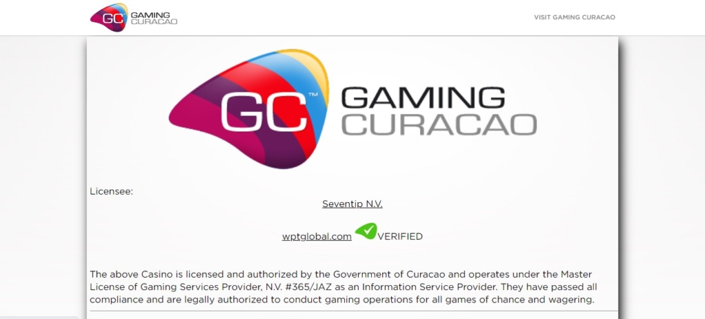 https://licensing.gaming-curacao.com/validator/?lh=4a0f784644b741a5f7bd7e30691da2f3&rlh=7c91c1d0e7e6b09afe9af3889305013b