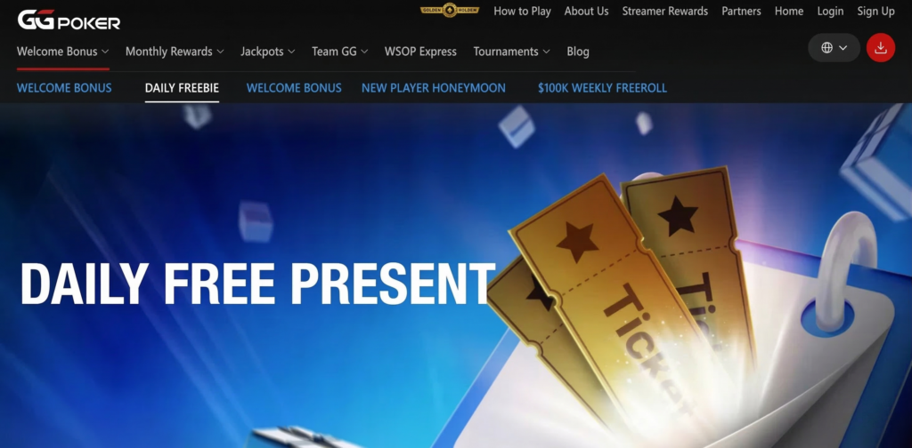 Daily Freebie Bonus