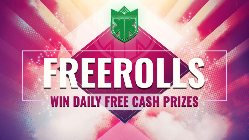 FREEROLLS WIN DAILY FREECASH PRIZES