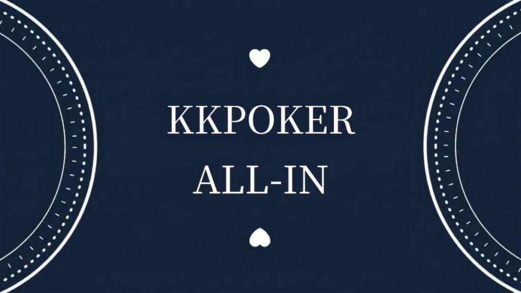 KKpoker all-in