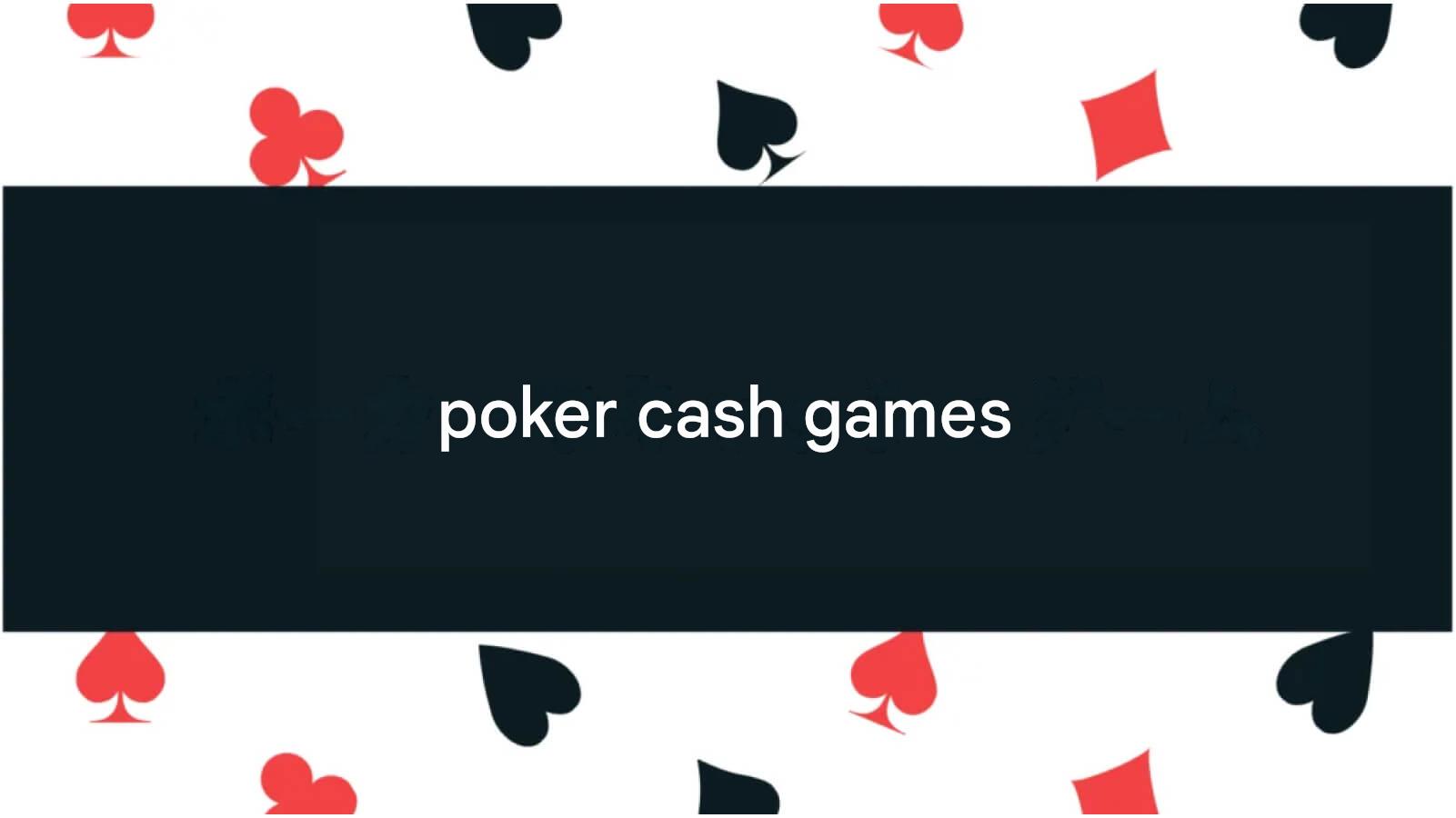 poker cache game