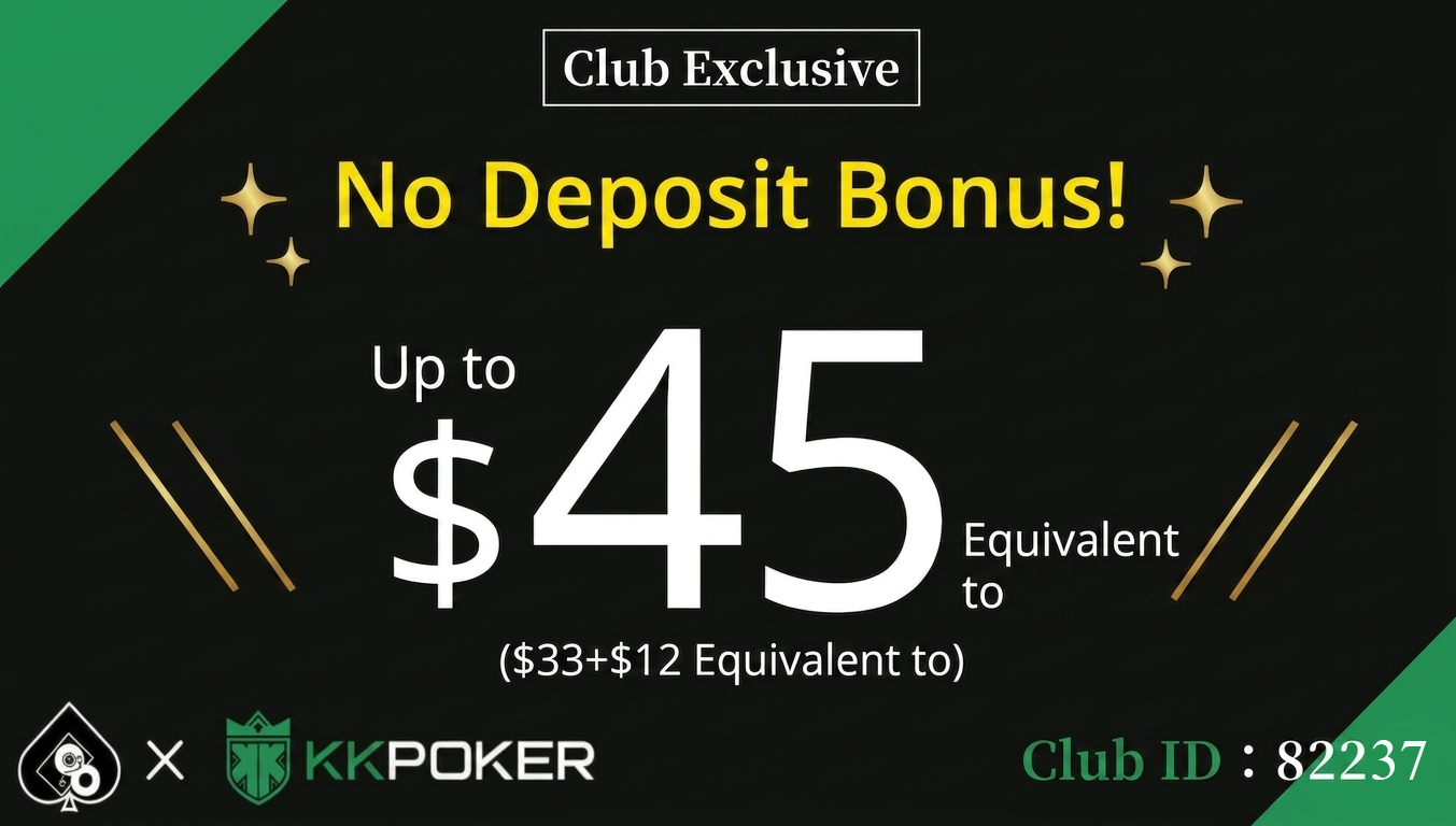 Join "Oncaji Record" and play KKPoker at a great value!