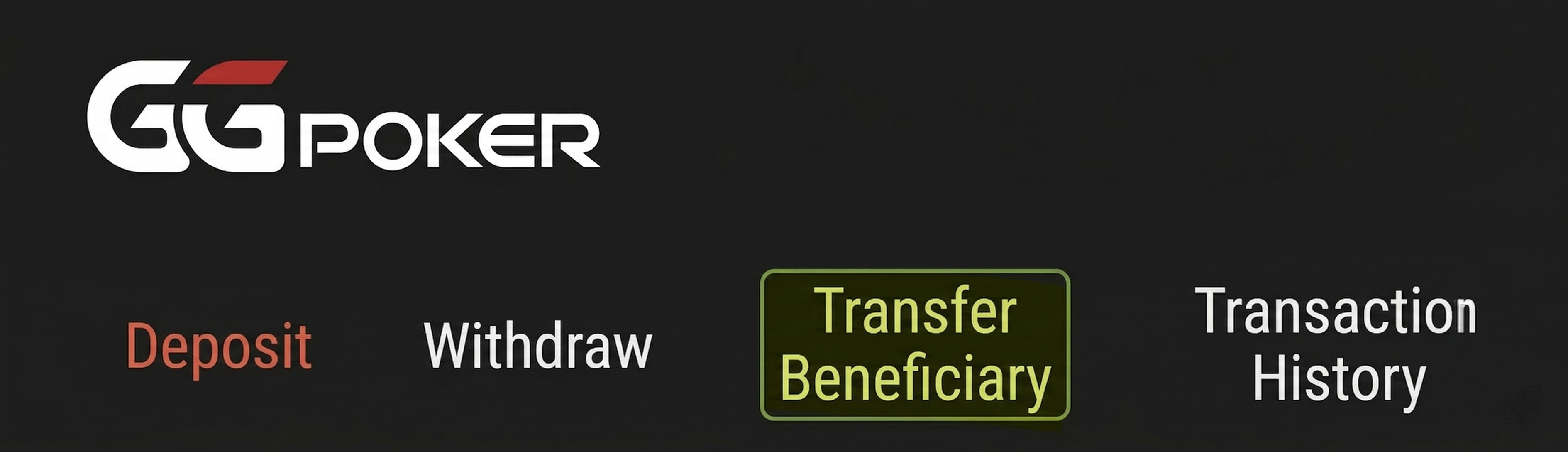 Press this "Transfer To."