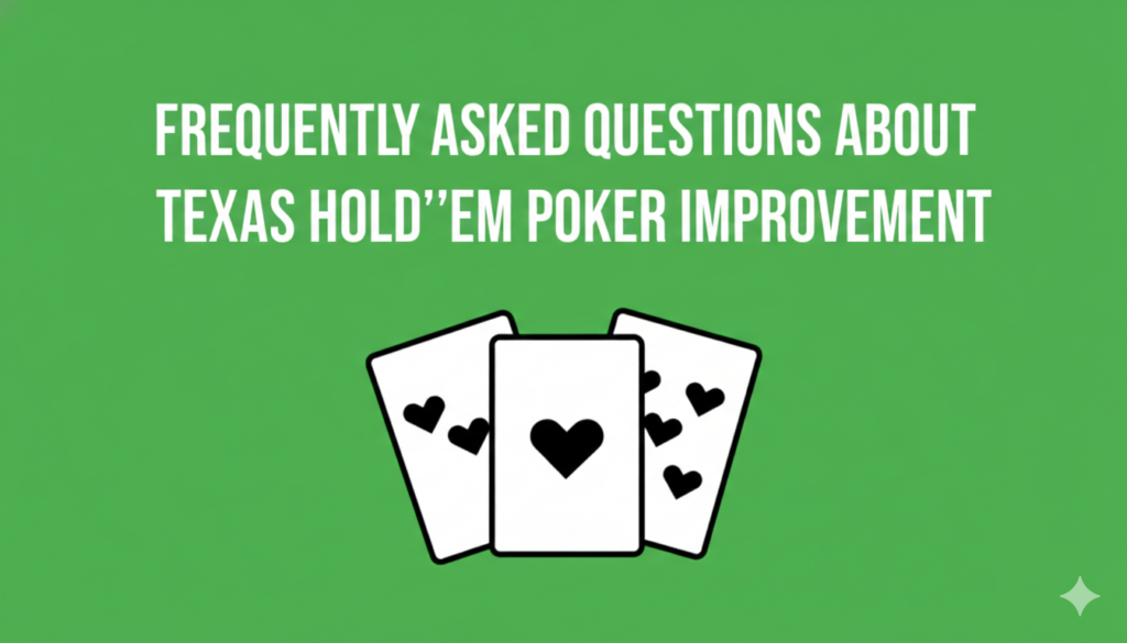 texas hold'em poker FAQ