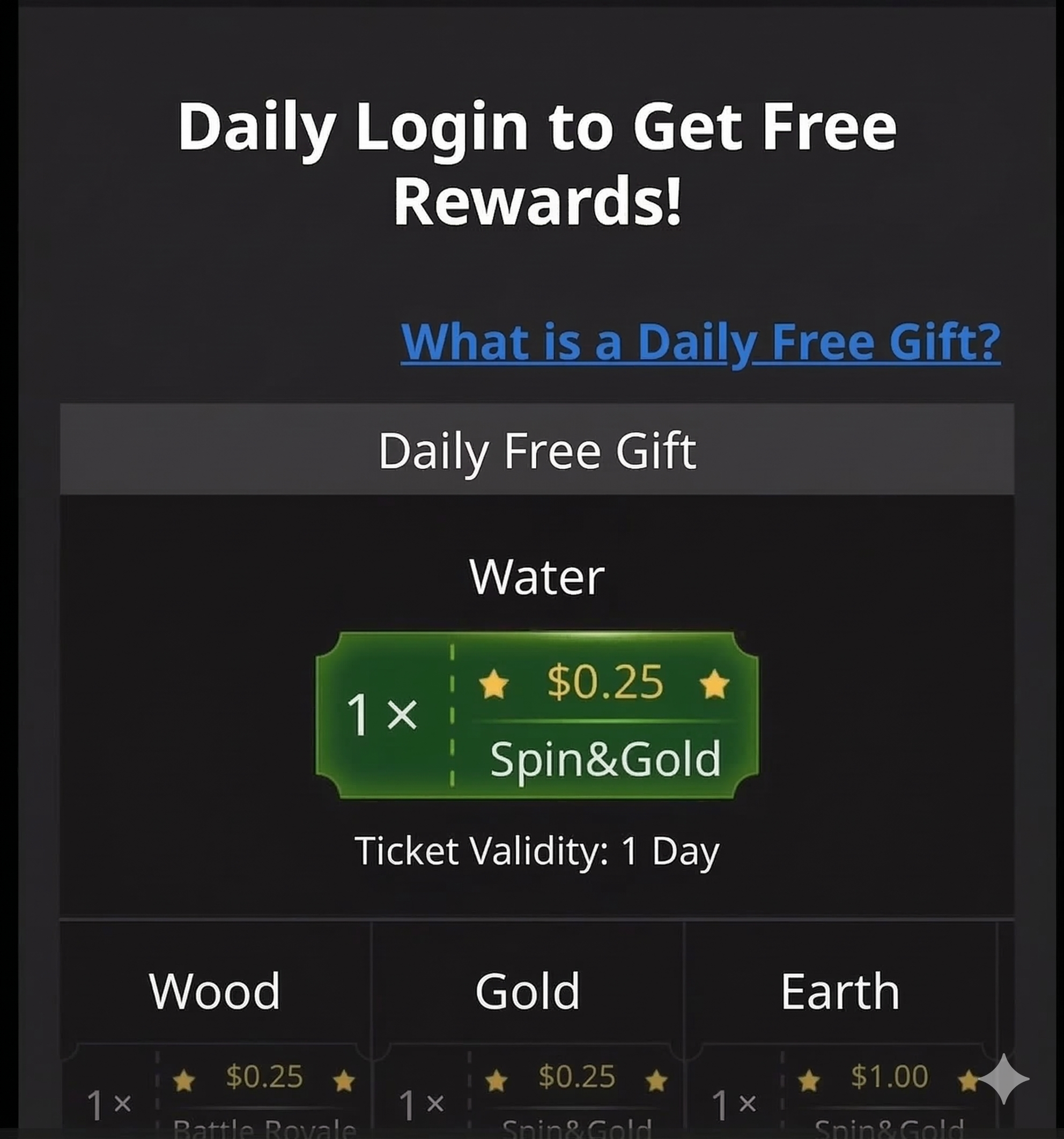 Daily Freebie