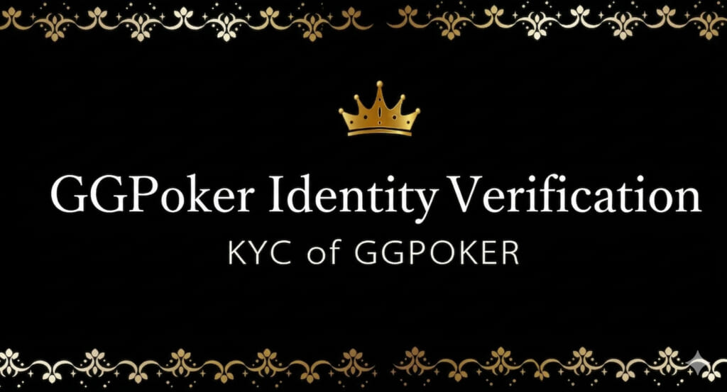 GGPoker ID verification KYC