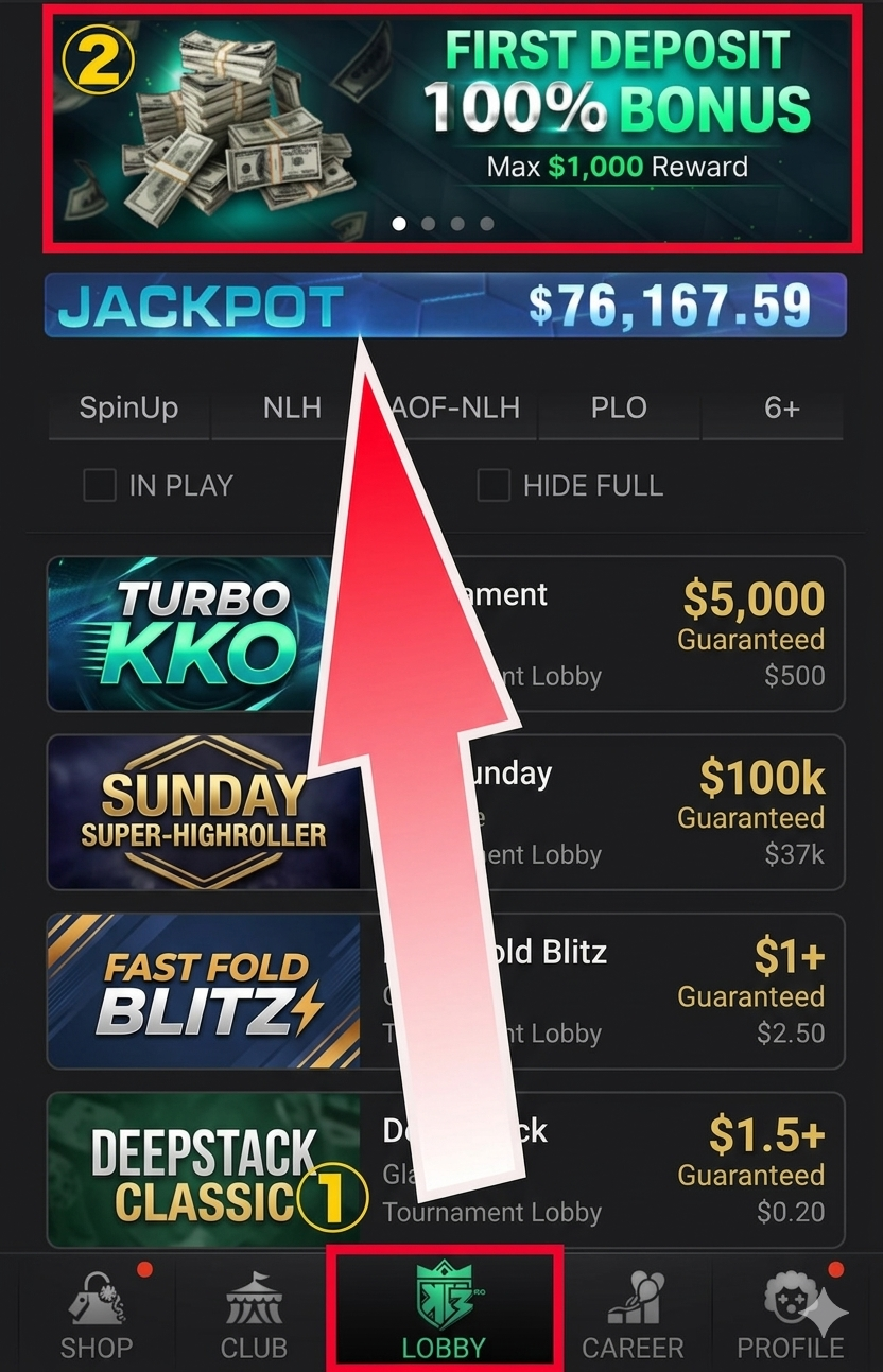 first deposit bonus