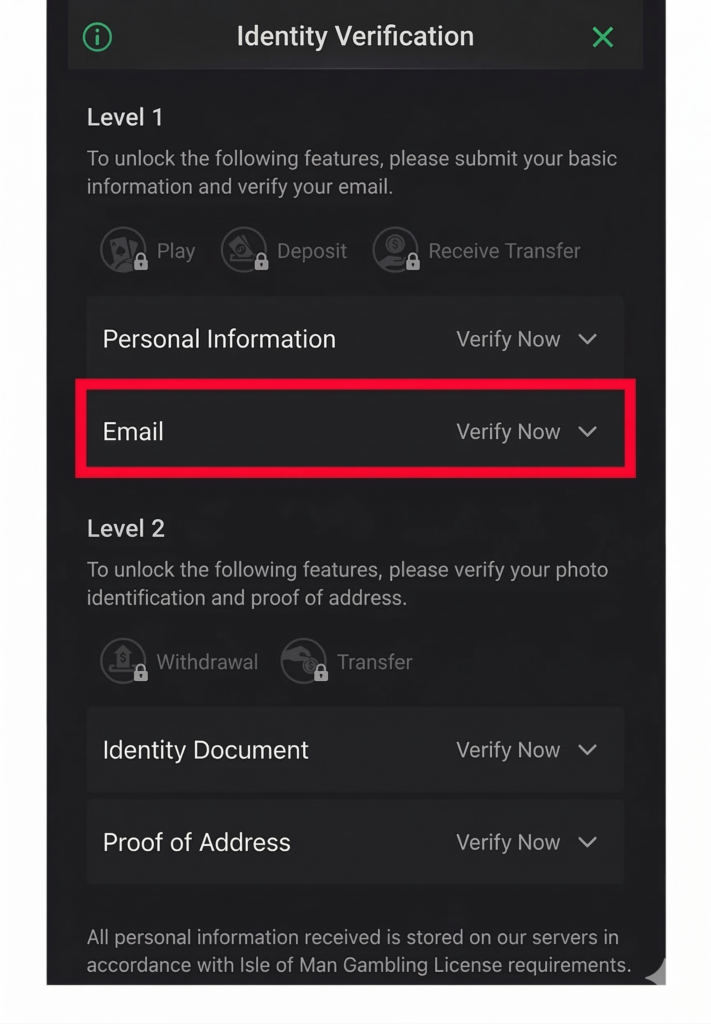 email verification