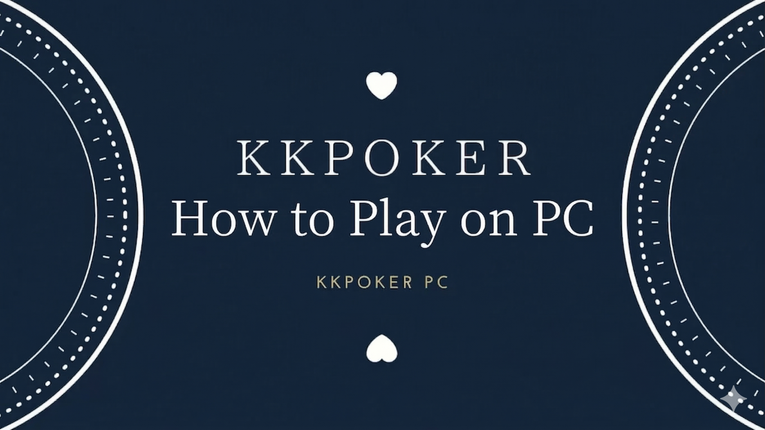 KKPoker how to play on PC