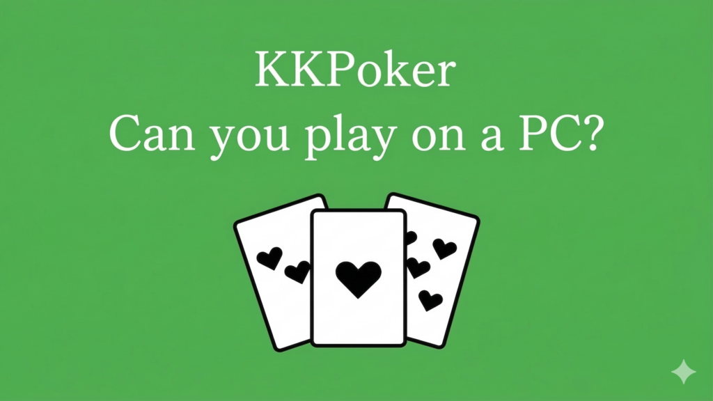 KKPoker on PC