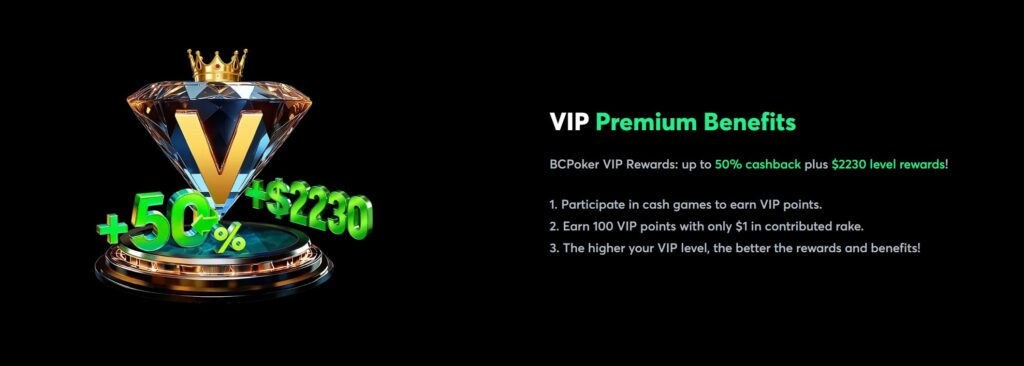 VIP Program and Rakeback