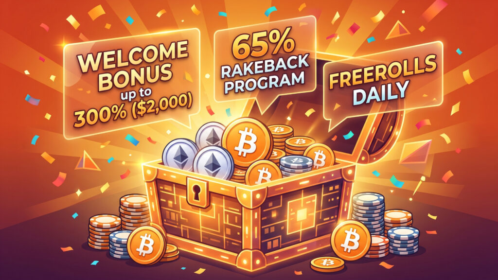 Bonuses at Crypto Poker Sites