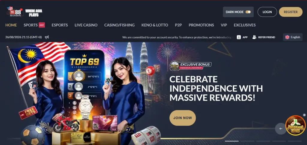 M88 Poker Lobby