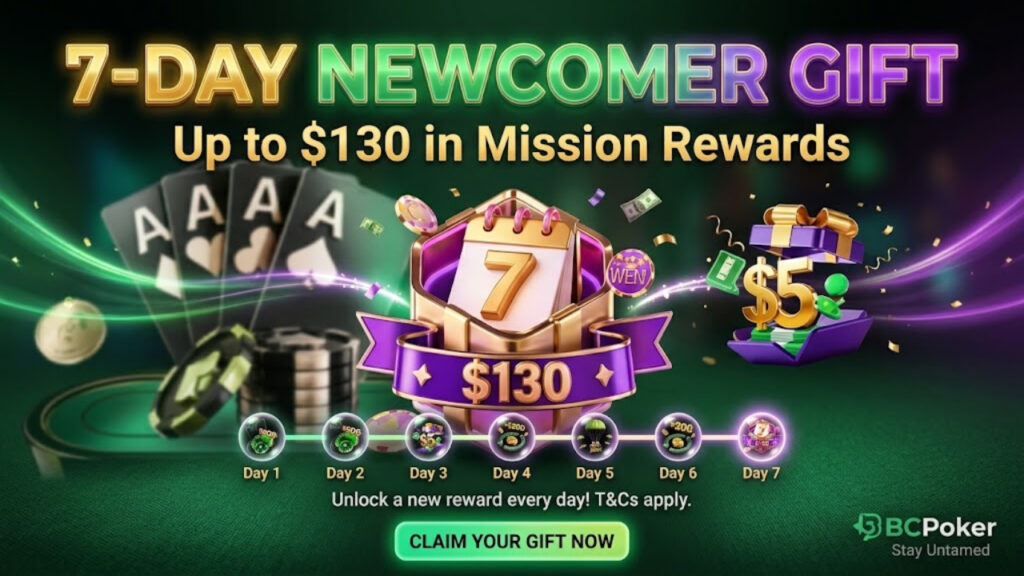 7-Day Newcomer Gift: Up to $130 in Mission Rewards