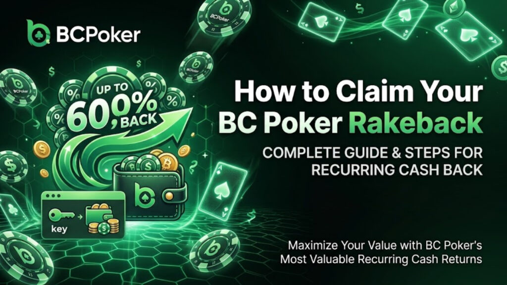 How to Claim Your BC Poker Rakeback