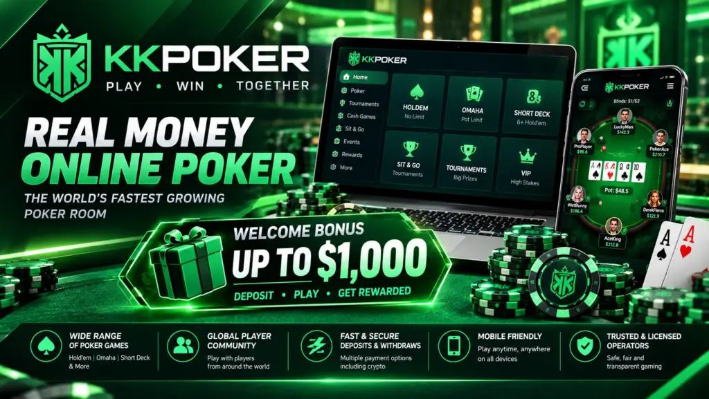 KKPoker Banner